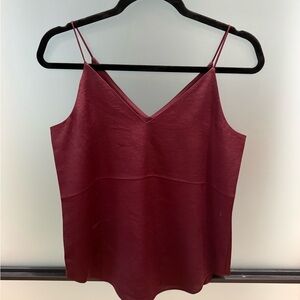 Express Deep Red Camisole Top